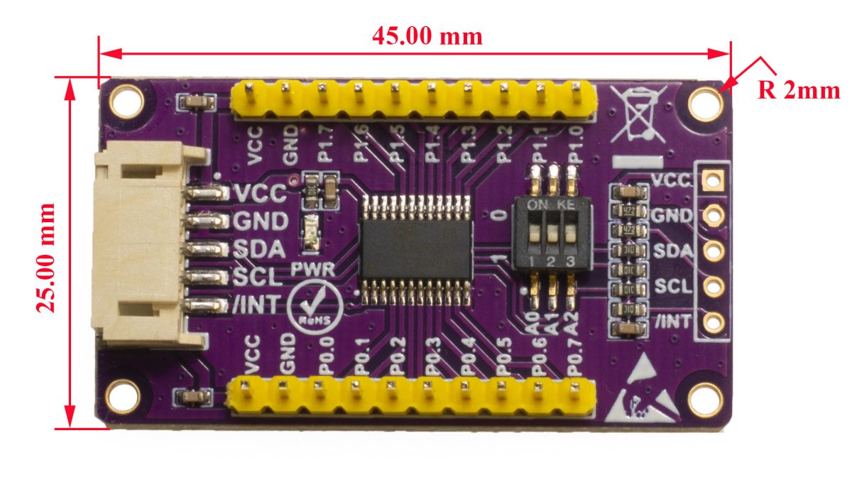 CAT9555 IO Expansion Board Module