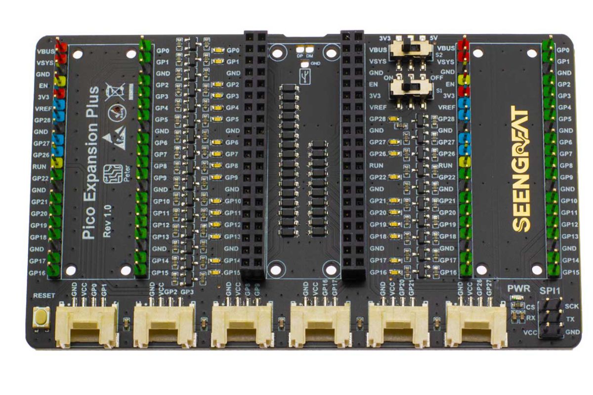 Raspberry Pi Pico Expansion Plus Two Sets of Pins