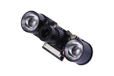 Raspberry Pi 5MP 75° FOV Fisheye HD Camera Infrared Lamp OV5647