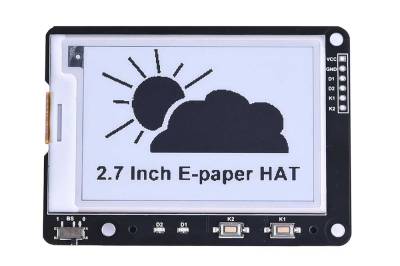 2.7inch E-Paper Display Expansion Module HAT