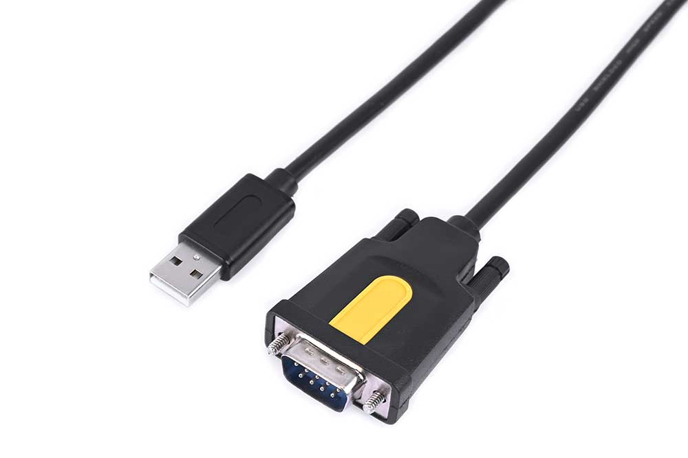 Industrial USB to RS232 Serial Data Cable Adapter Male Port