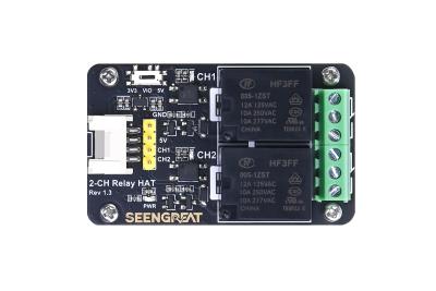 2-CH Relay Board for Raspberry Pi , Arduino