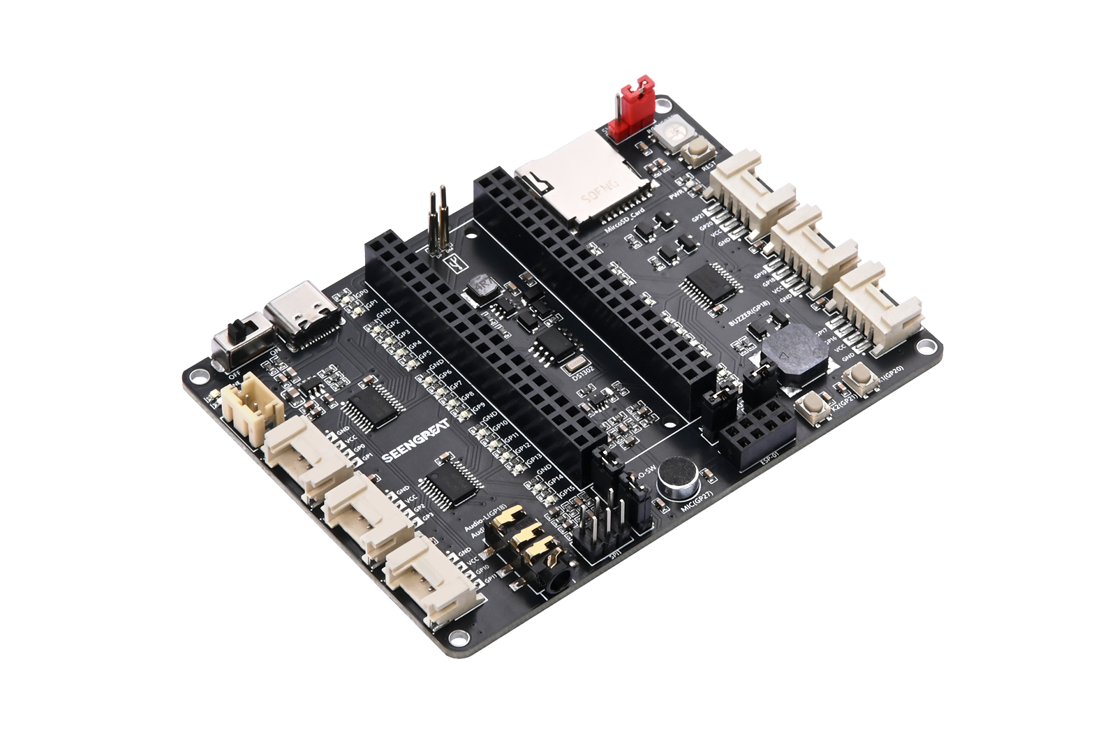 An Expansion Board for the Raspberry Pi Pico with More Interfaces and Features