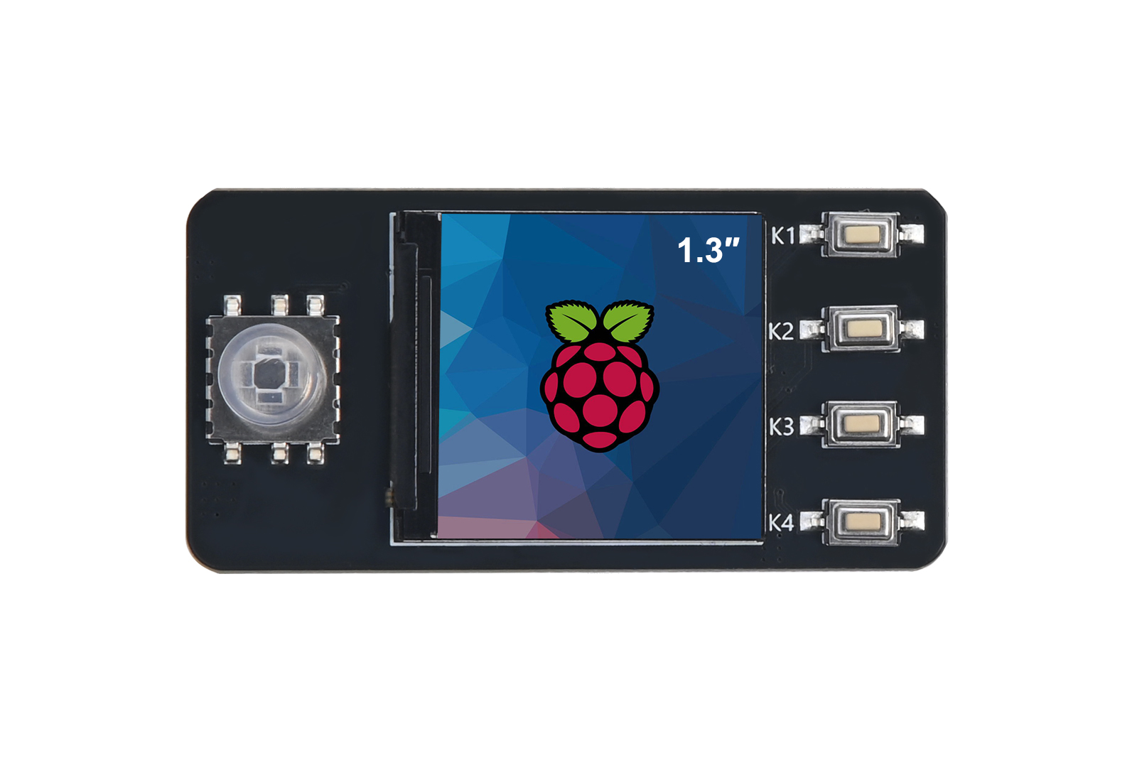 Pico 1.3inch LCD Display Module, 240x240 SPI Screen, ST7789 Controller