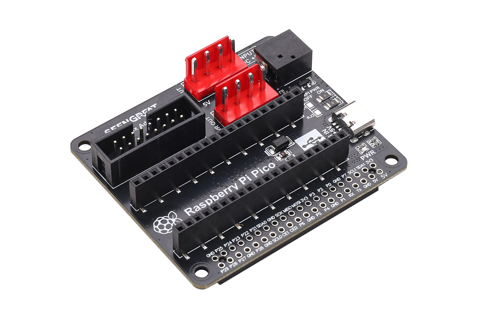 RGB Matrix Adapter Board for Easily Connect the RGB LED Matrix Panel to Raspberry Pi