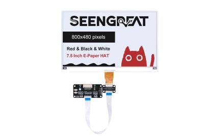 7.5 Inch 3-color E-Paper E-Ink Display Resolution 800x480