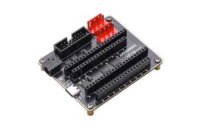 ESP32 RGB Matrix Panel Adapter Board, Dual Power Input (USB-C/DC Jack) HUB75 Interface Shield