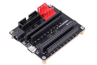 ESP32 RGB Matrix Panel Adapter Board, Dual Power Input (USB-C/DC Jack) HUB75 Interface Shield