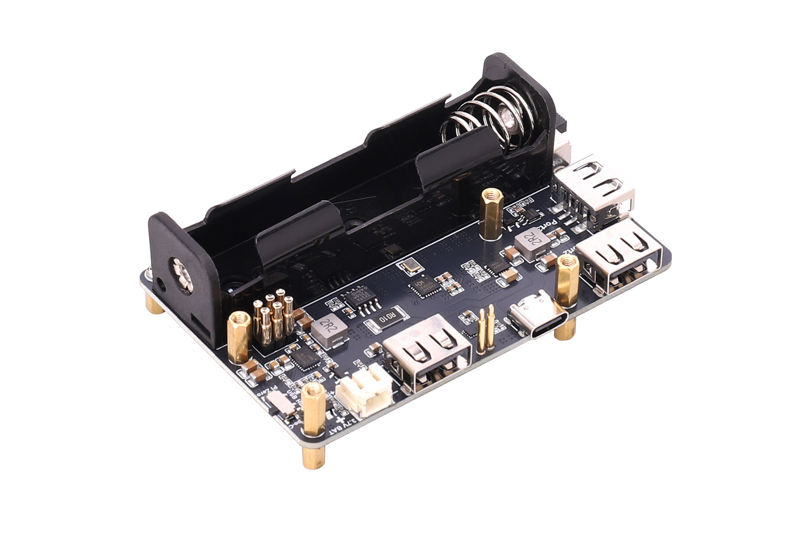 Pi Zero UPS USB HUB - Uninterruptible Power Supply with 3-Port USB 2.0 Hub