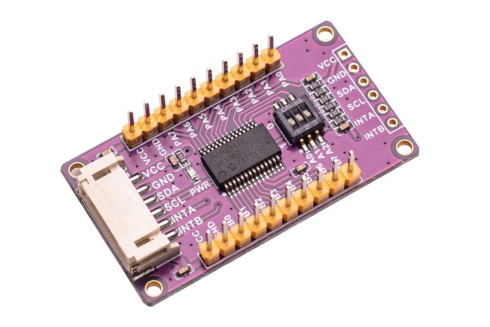 MCP23017 IO Expansion Board I2C Interface 16 I/O Pins Expands