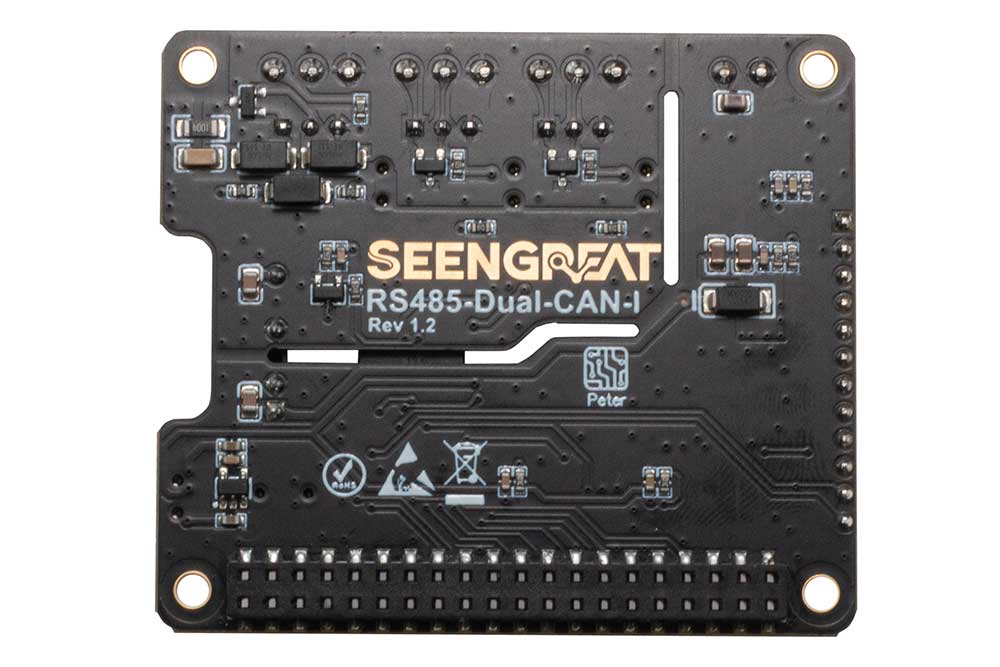 Raspberry Pi RS485 CAN Expansion HAT Board Dual CAN Interface