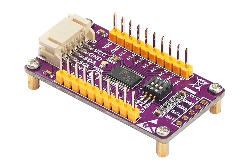 CAT9555 IO Expansion Board for I2C SMBus Expands 16 I/O Pins