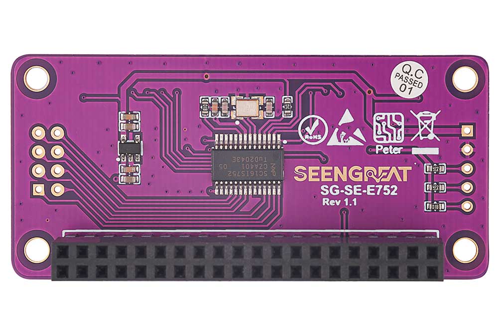 Serial Expansion HAT SC16IS752 for Raspberry Pi