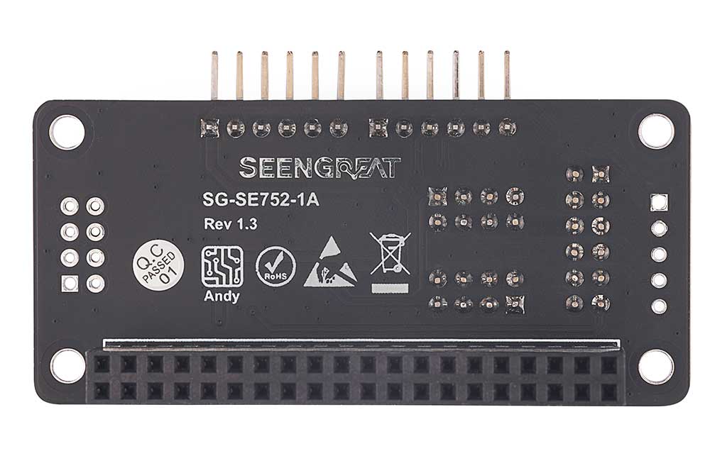 Serial Expansion HAT for Raspberry Pi Onboard SC16IS752, Expand 2 Serial Ports and 8 GPIOs