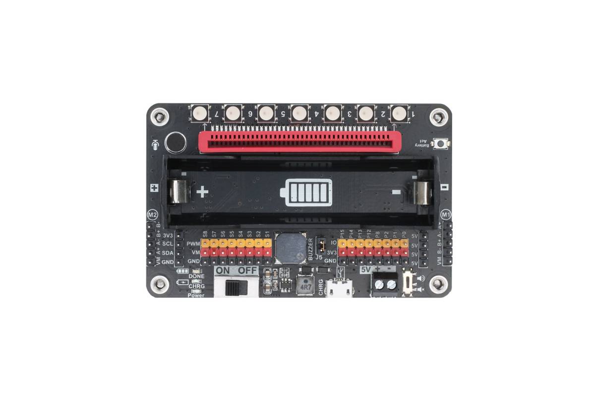 Scheda Di Espansione Per Micro:bit – Con PCA9685, Driver Servo, LED RGB, Rilevamento Suono