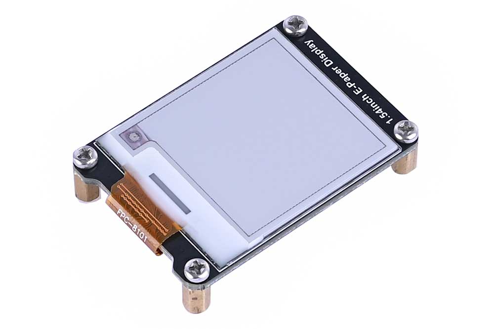 1.54inch E-Paper E-Ink Display HAT Three Color Epaper Screen, Fits Raspberry Pi/Jetson Nano/STM32