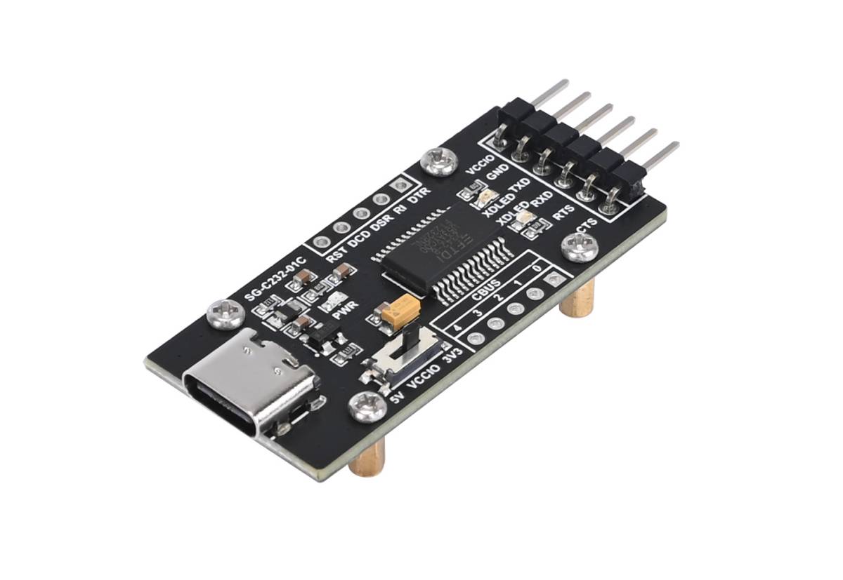 USB to UART Bridge Board FT232 Type-C Serial Converter