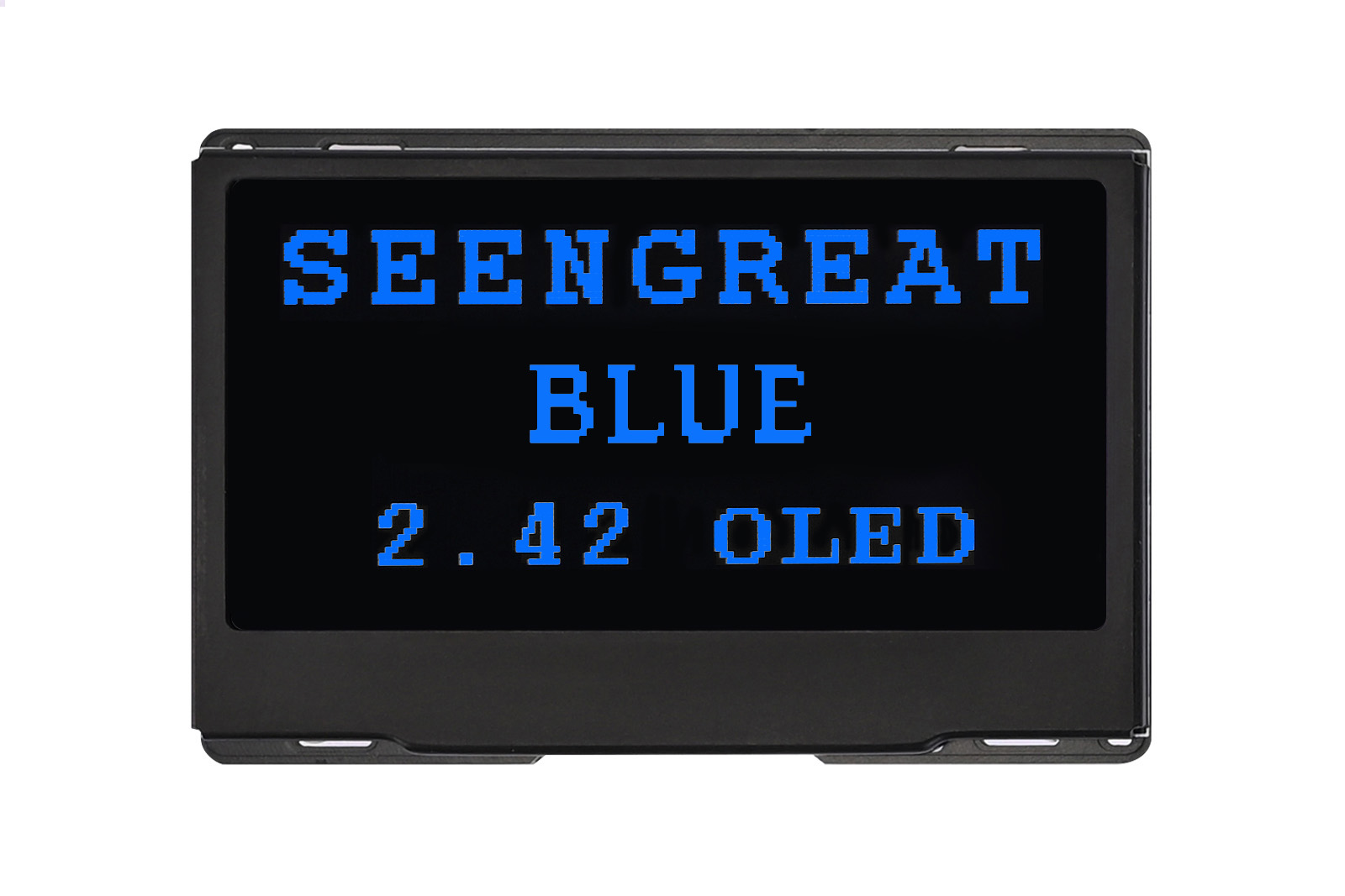 2.42inch OLED Display 128 x 64 Pixels Black and Blue Supports SPI/ I2C Communication