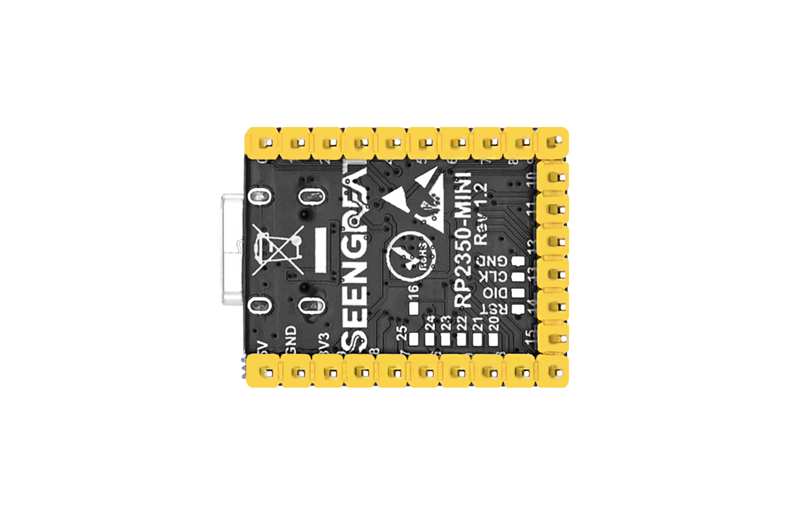 RP2350-MINI: RP2350A Dual-Core Microcontroller – Raspberry Pi-Based