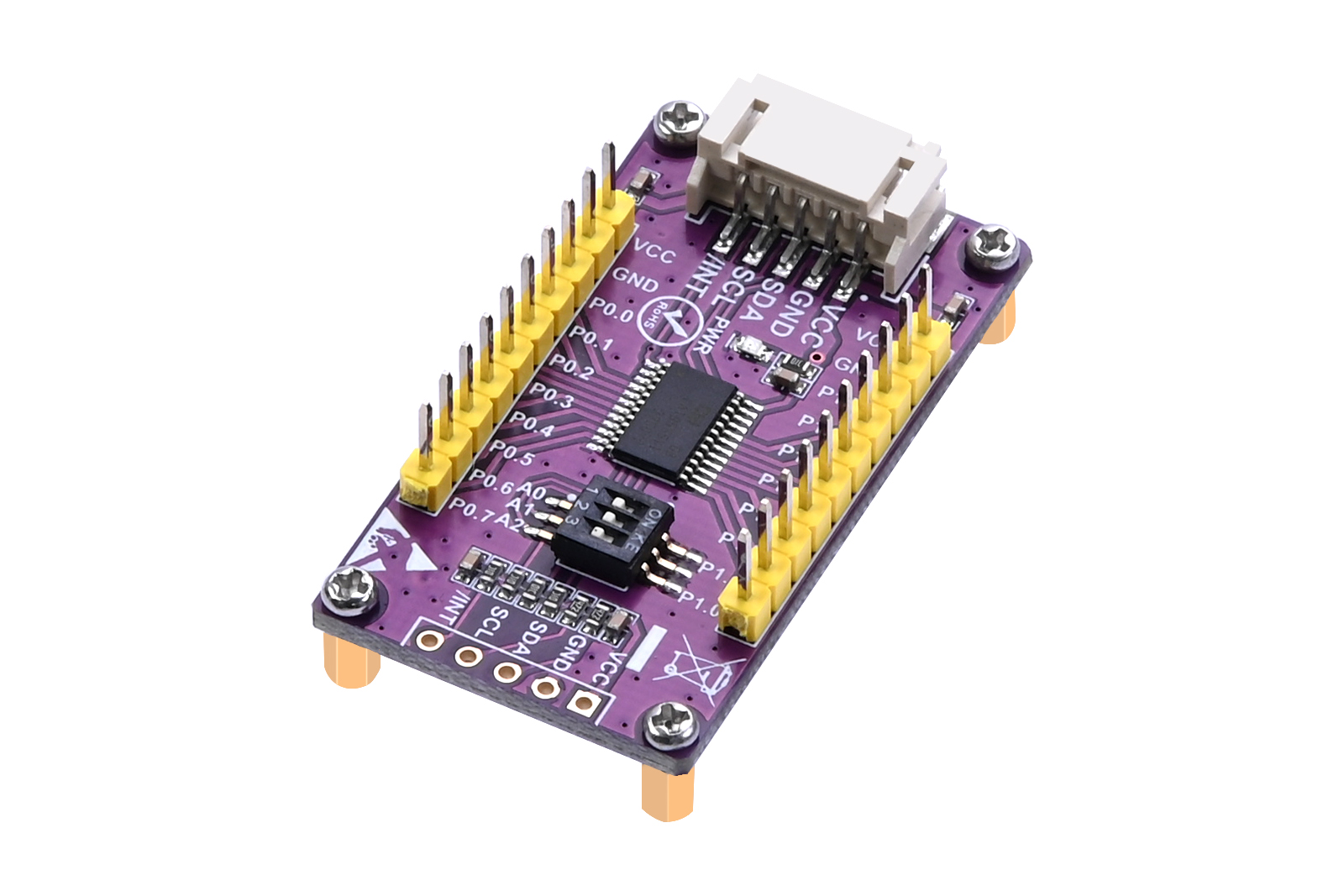 CAT9555 IO Expansion Board for I2C SMBus Expands 16 I/O Pins