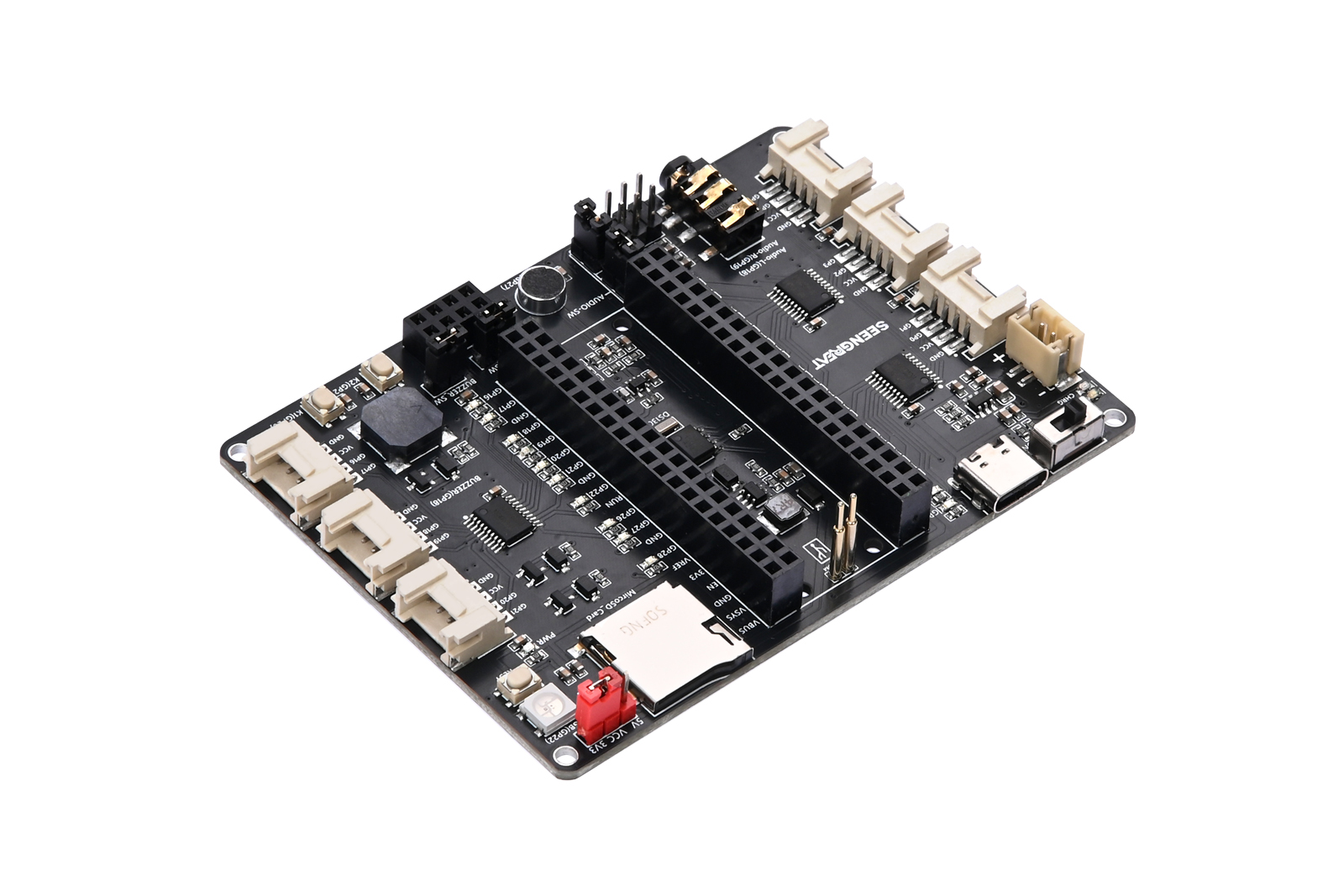 An Expansion Board for the Raspberry Pi Pico with More Interfaces and Features