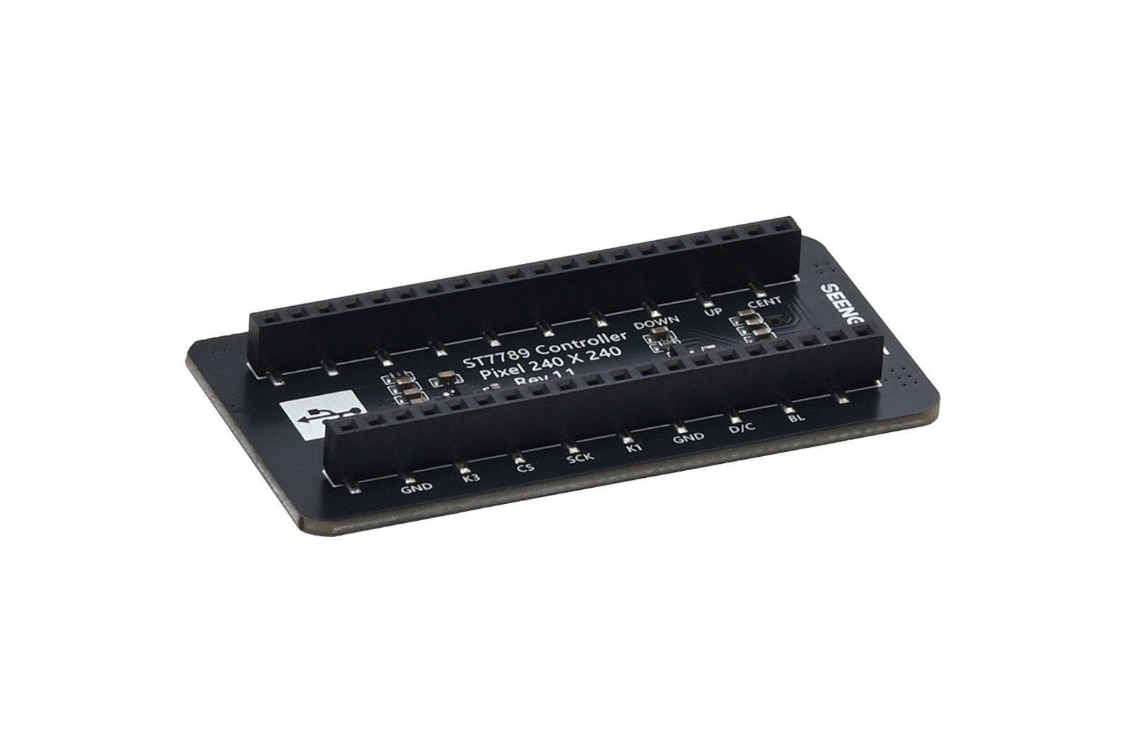 Pico 1.3inch LCD Display Module, 240x240 SPI Screen, ST7789 Controller