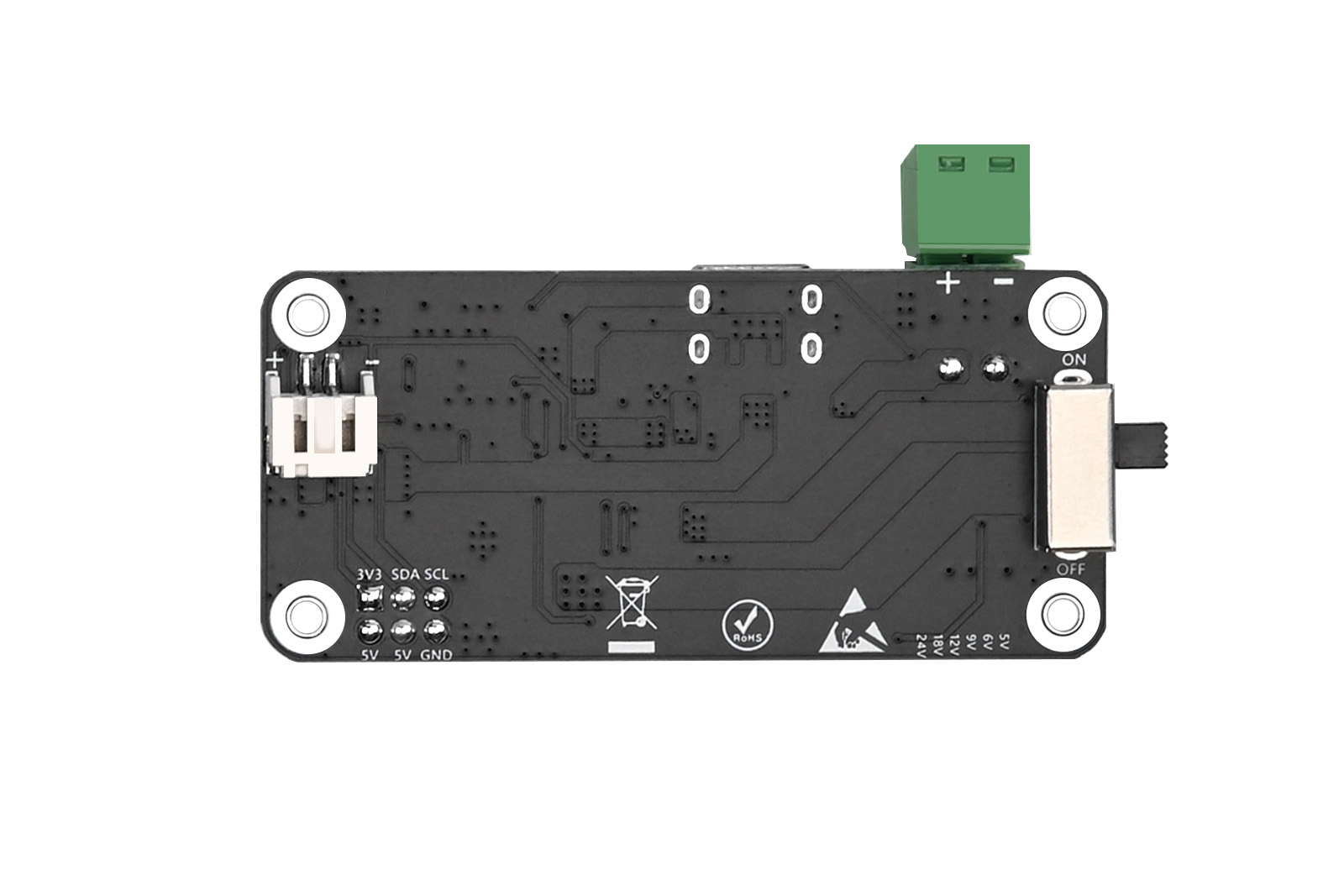 Compact UPS Power Module for Raspberry Pi Zero with Solar Input and Smart Battery Management