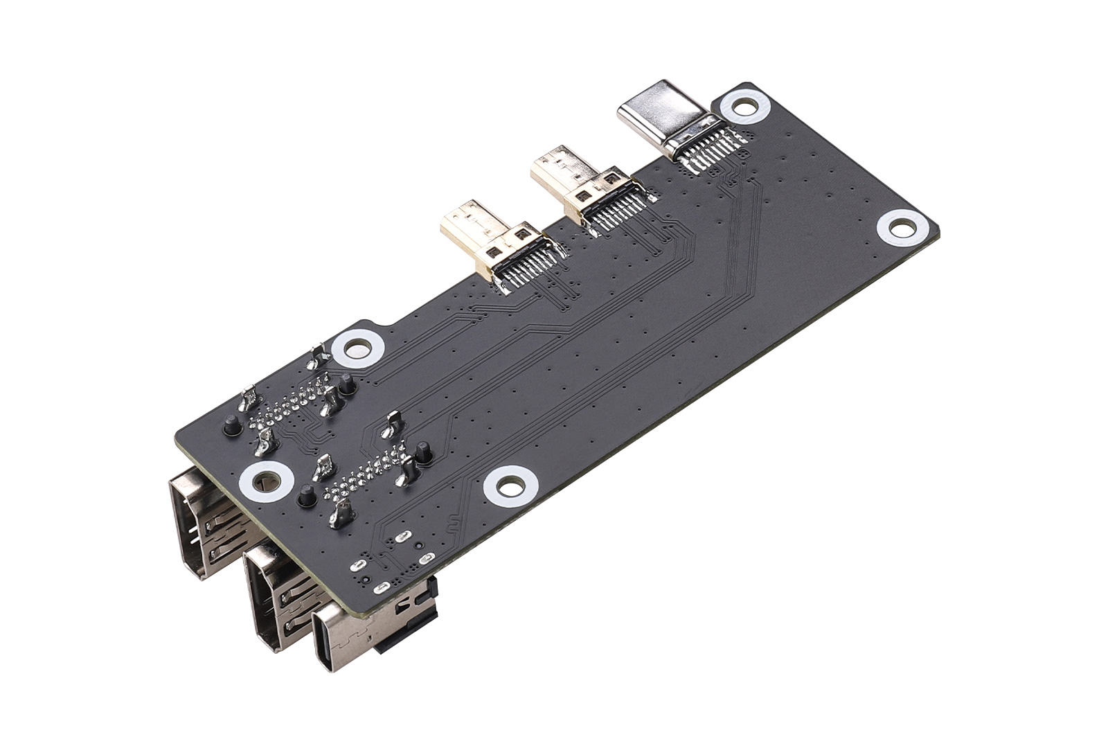 Micro HDMI to HDMI Adapter Compatible with Raspberry Pi 54B Easier Connection Supports Dual 4K Outpu