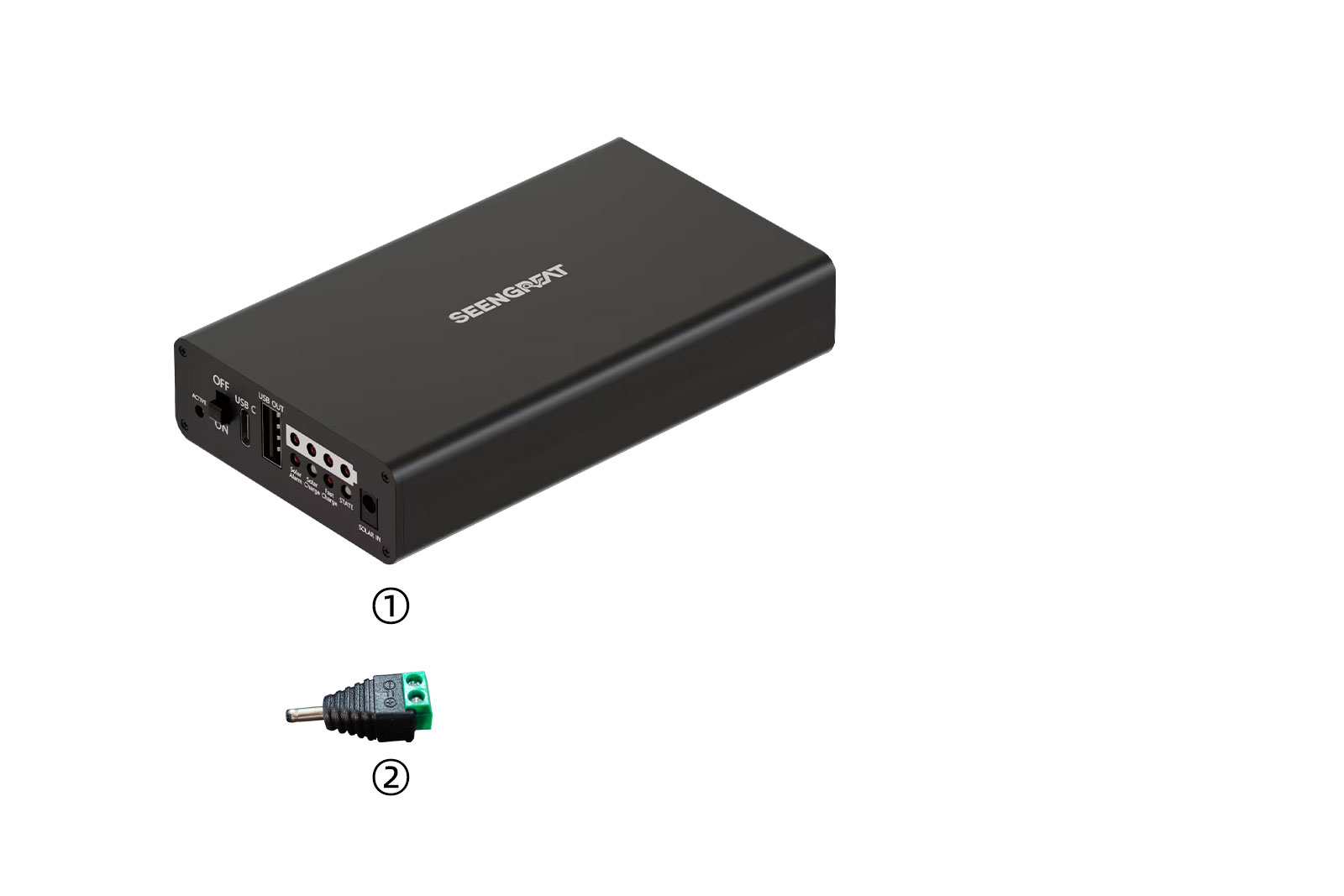 5V-24V Solar Power Management Module, with MPPT, Type C Power Adapter, 5V3.1A Regulated Output
