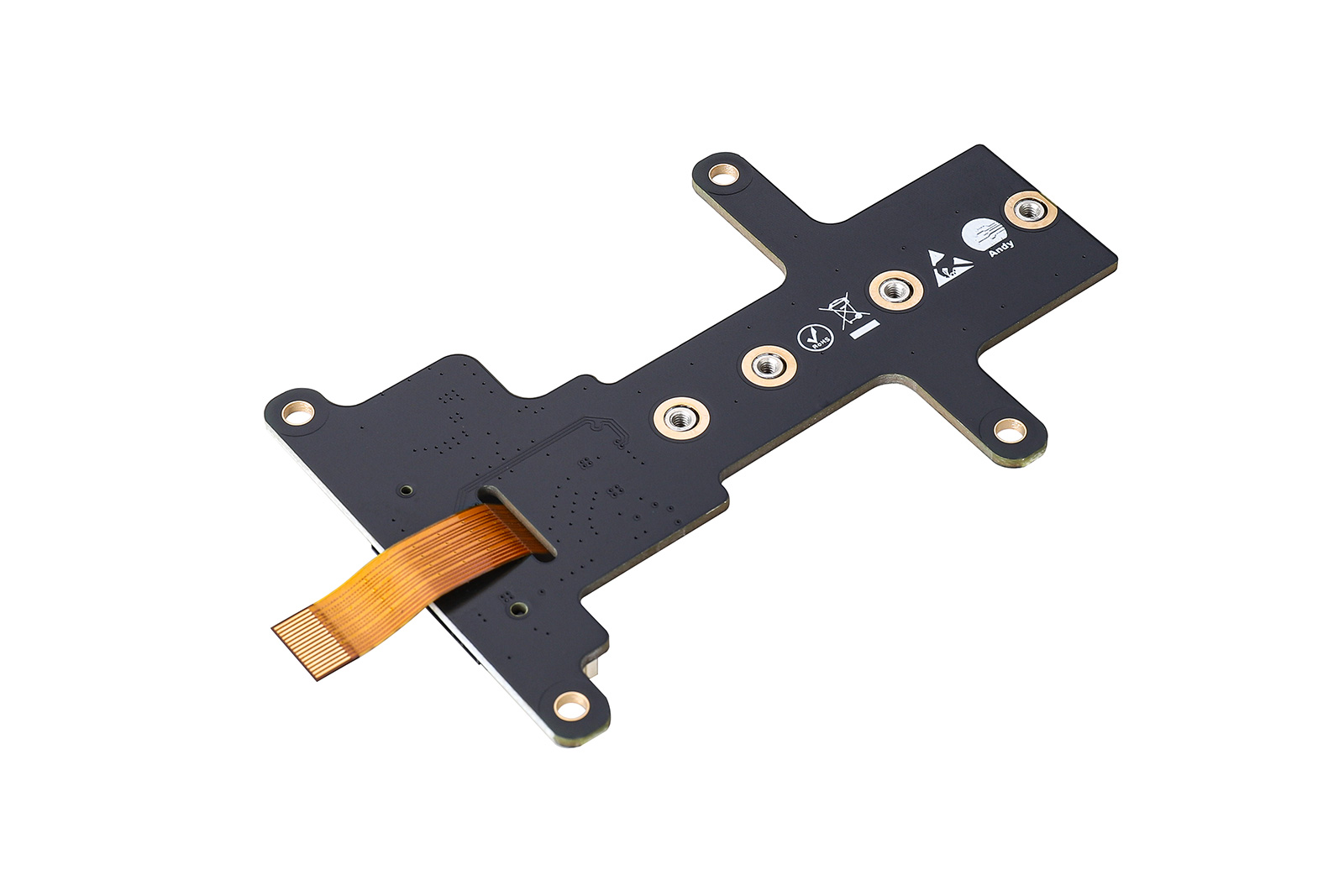 PCIe to M.2 HAT B Adapter Board for Raspberry Pi 5, High-speed Reading/Writing, Raspberry Pi 5 NVMe