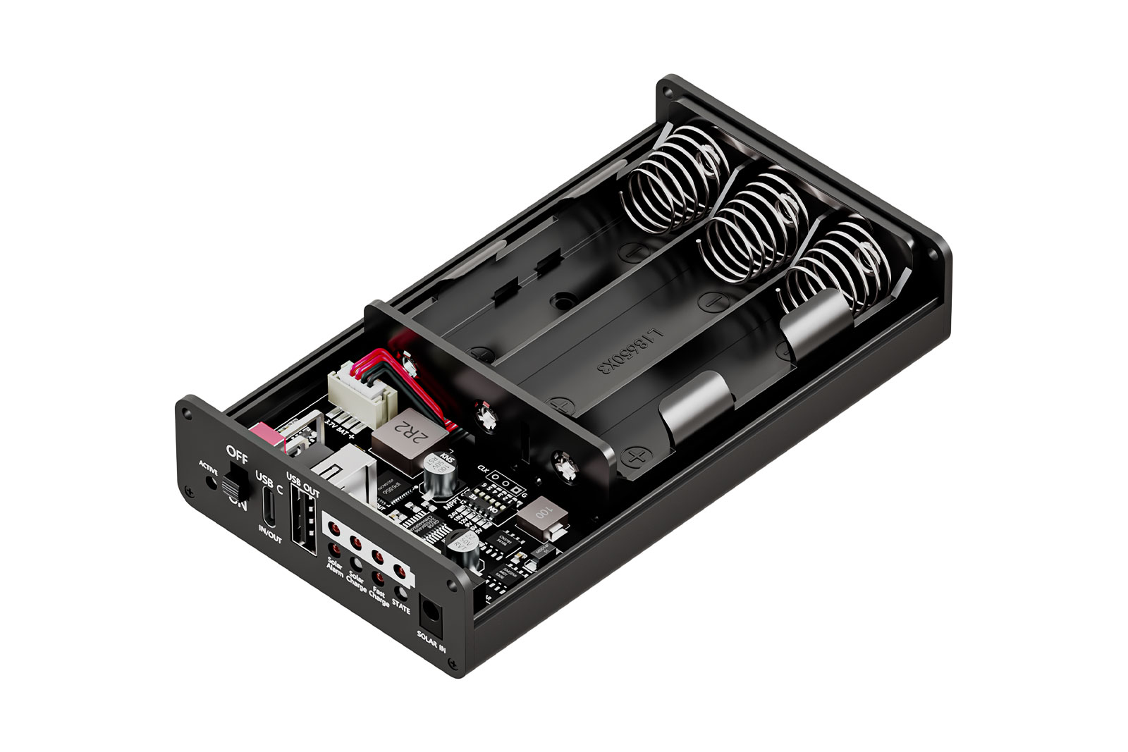 5V-24V Solar Power Management Module, with MPPT, Type C Power Adapter, 5V3.1A Regulated Output