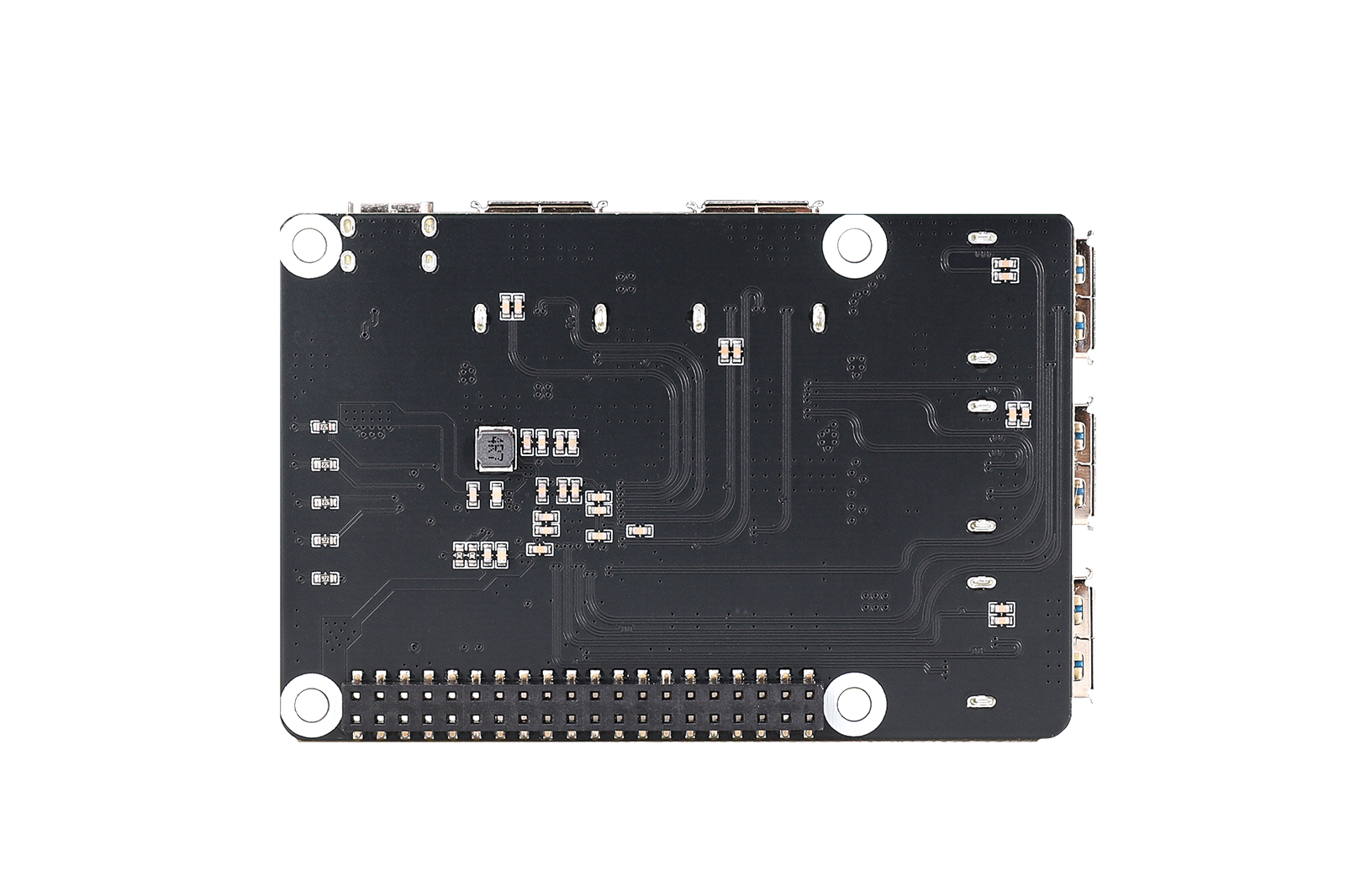 Pi USB 3.2 Gen 1 HUB HAT+ for Raspberry Pi - 4-Port USB 3.0 Expansion Board