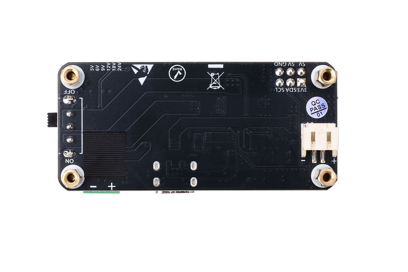 Compact UPS Power Module for Raspberry Pi Zero with Solar Input and Smart Battery Management