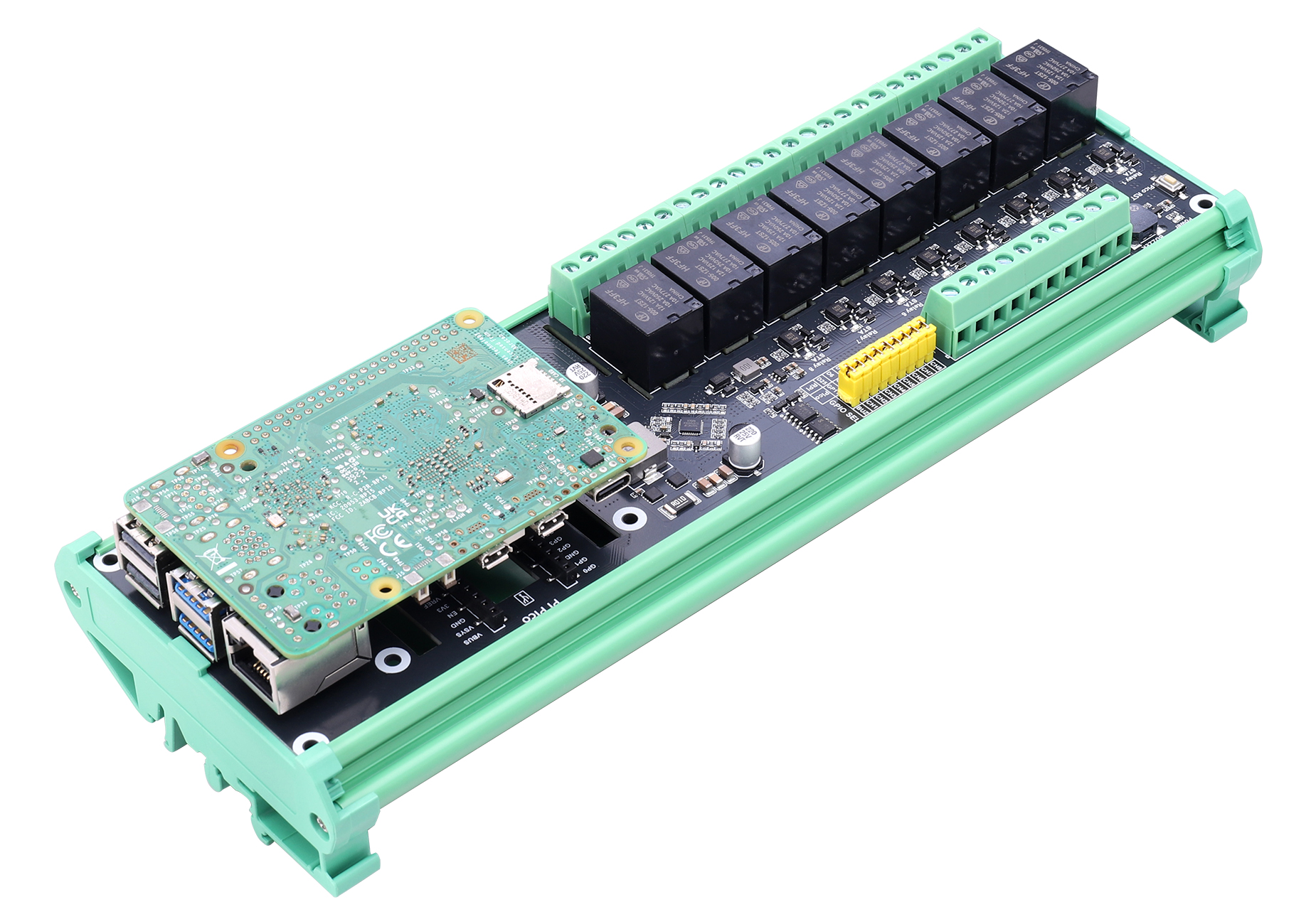 8-Channel Relay Expansion Board | Optocoupler Isolated | 5–12V Wide Voltage Input | Compatible With