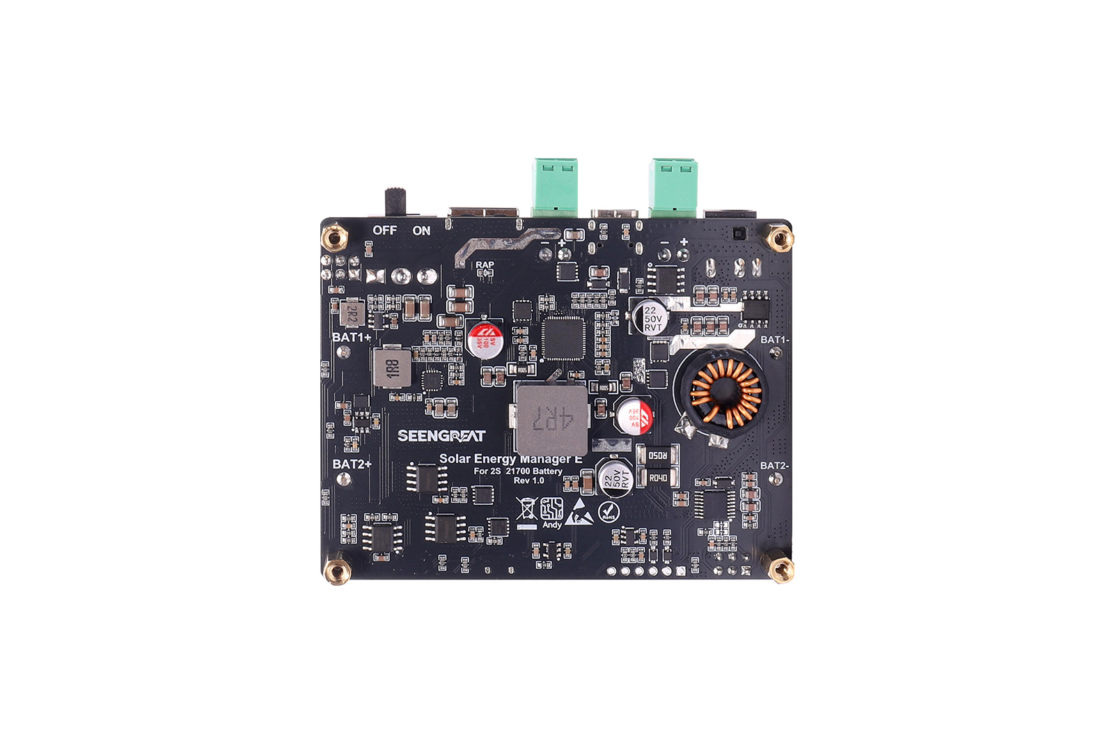 Solar Energy Manager E，High-Efficiency MPPT Solar Power Management Module with USB-C PD Fast Chargin