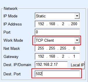 RS485 TO ETH RAIL