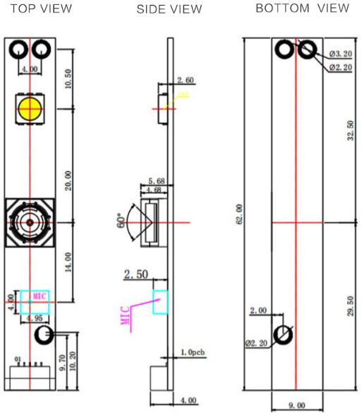 USB Camera Module OV5640-U5M-60