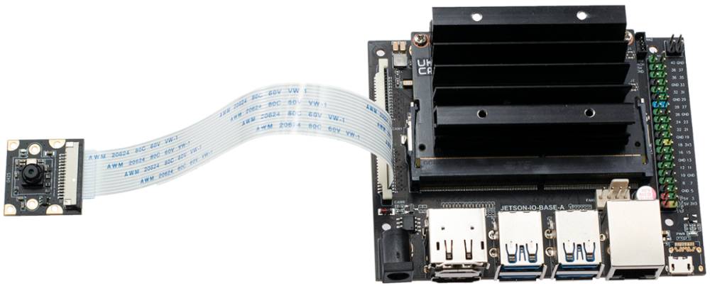 Connection Diagram of IMX219-C8M-77 to Jetson Nano