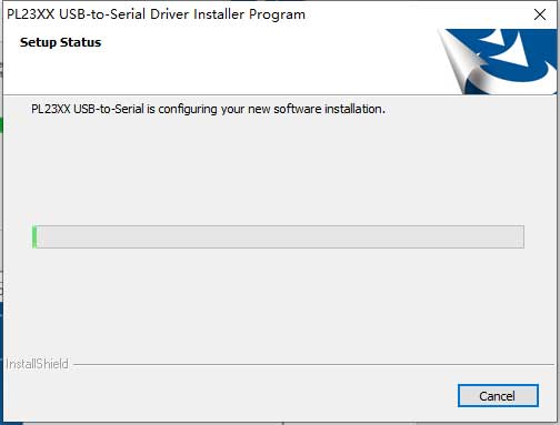 Installing PL2303 Driver 3