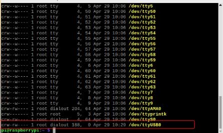 View Recognized Serial Port Number